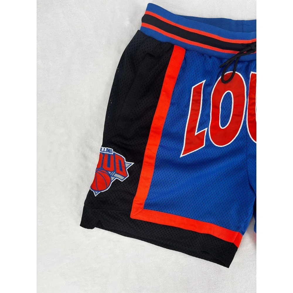 Rolling Loud Basketball Mesh Shorts Mens‎ XL Blue Black Red NY Festival Merch